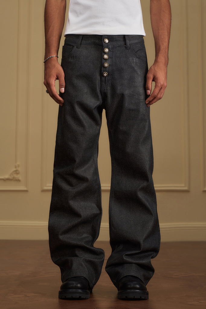 JCAESAR SCRATCHED JEANS – Baroque Galleria