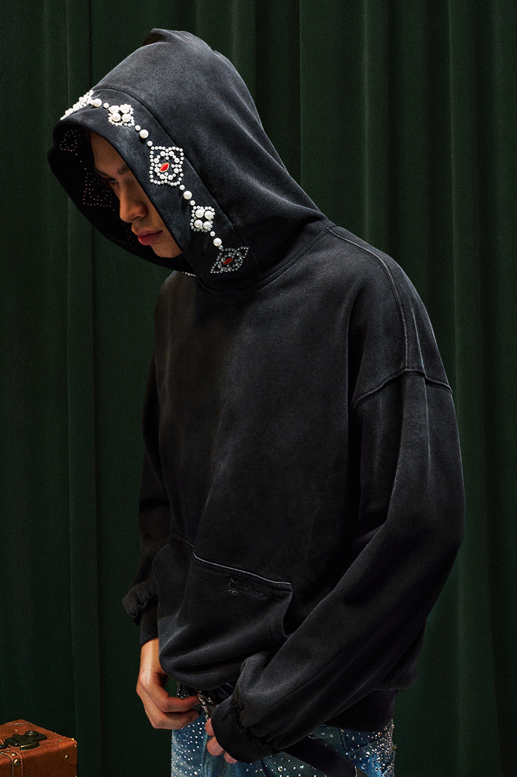 YADCREW WASHED HOODIE – Baroque Galleria