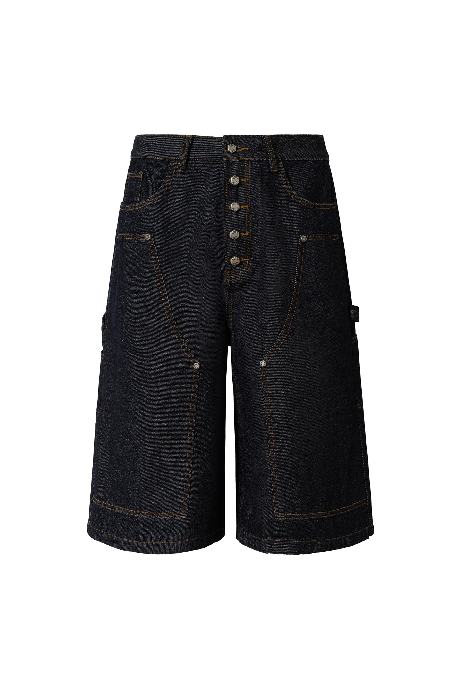 YADCREW RAW DENIM JORTS – Baroque Galleria